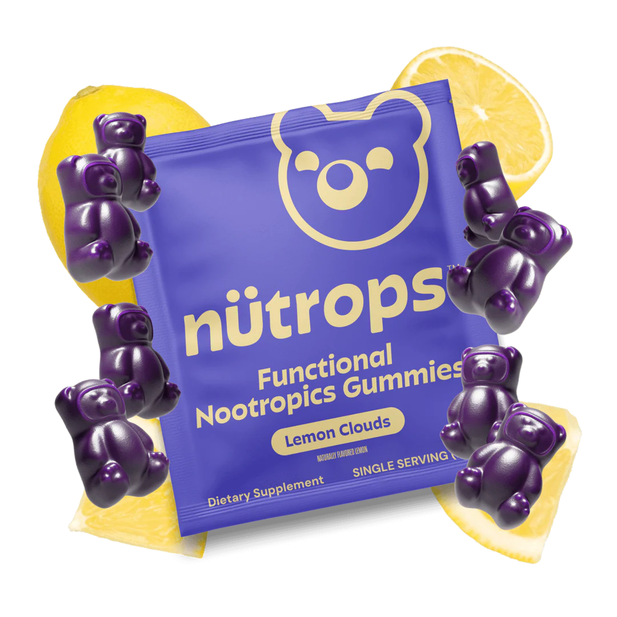 Mynded Creatine + Mushroom Daily Nootropic Gummies