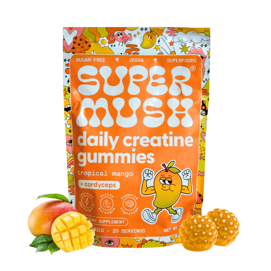 Mynded Creatine + Mushroom Daily Nootropic Gummies